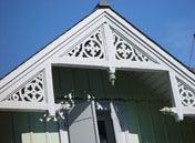 Detail Holzfassade
